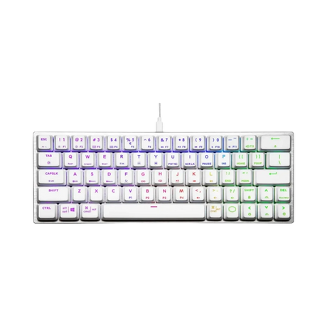 Cooler Master SK620 60% Blue Switches Keyboard (Silver White) — Being Shipped