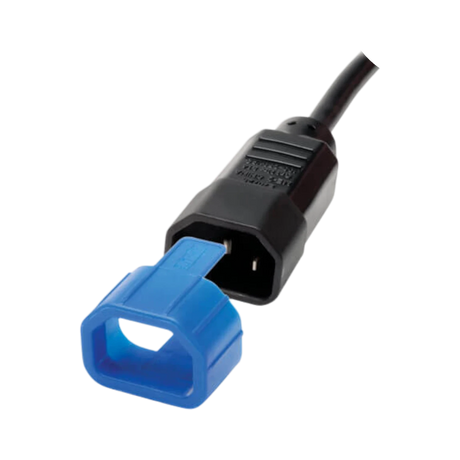 Tripp Lite Plug-Lock Inserts (C14 power cord to C13 outlet), Blue, 100 pack — Being Shipped