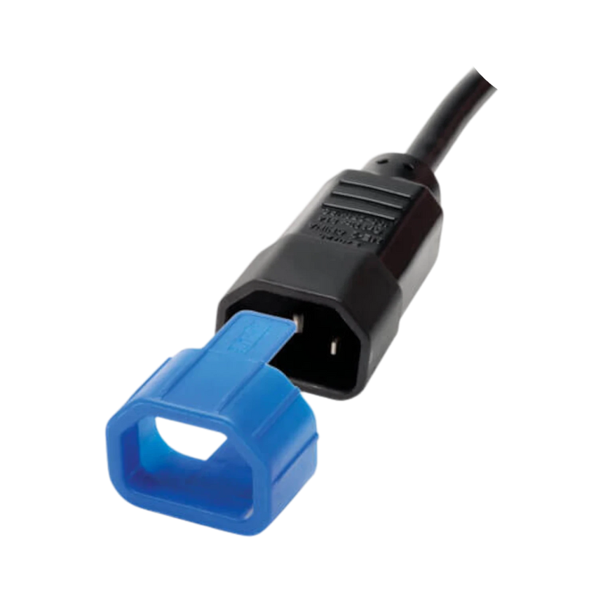 Tripp Lite Plug-Lock Inserts (C14 power cord to C13 outlet), Blue, 100 pack — Being Shipped