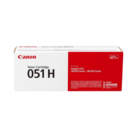 Canon imageCLASS 051 High Capacity Toner Cartridge (Black) — Being Shipped