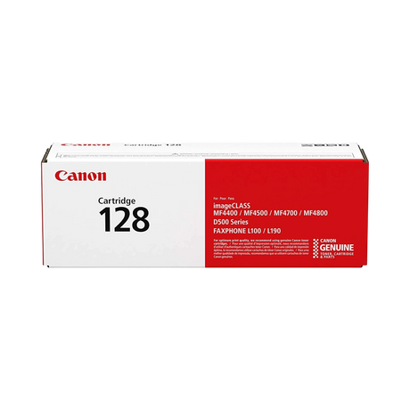 Canon 128 Black Toner Cartridge for imageCLASS & FAXPHONE Printers — Being Shipped