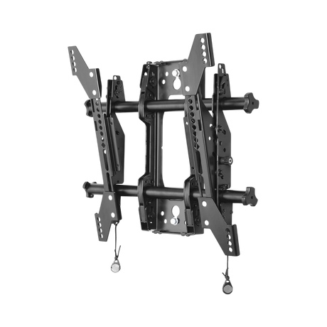 Chief Medium Fusion Single Stud Micro-Adjustable Tilt Wall Mount (Black) — Being Shipped