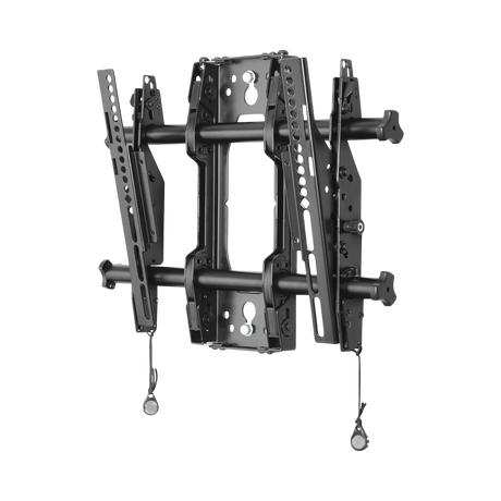 Chief Medium Fusion Single Stud Micro-Adjustable Tilt Wall Mount (Black) — Being Shipped