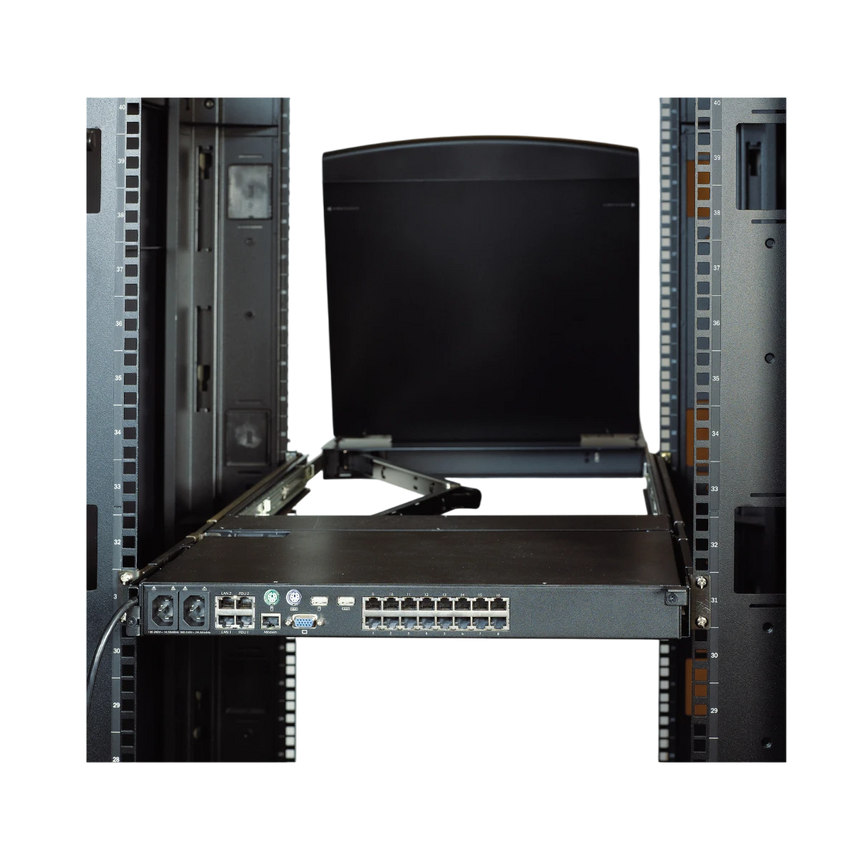 APC KVM 2G LCD Rear Mounting Kit with Dual Power Cords — Being Shipped