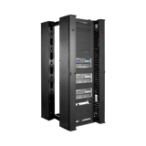 APC Performance, Vertical Cable Manager for 2 & 4 Post Racks, 84"H x 10"W, Single-Sided with Door — Being Shipped