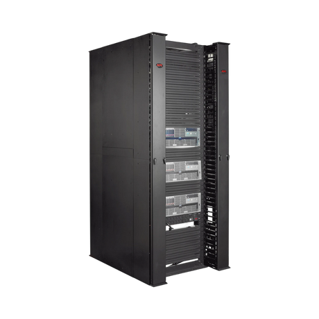 APC Performance, Vertical Cable Manager for 2 & 4 Post Racks, 84"H x 10"W, Single-Sided with Door — Being Shipped