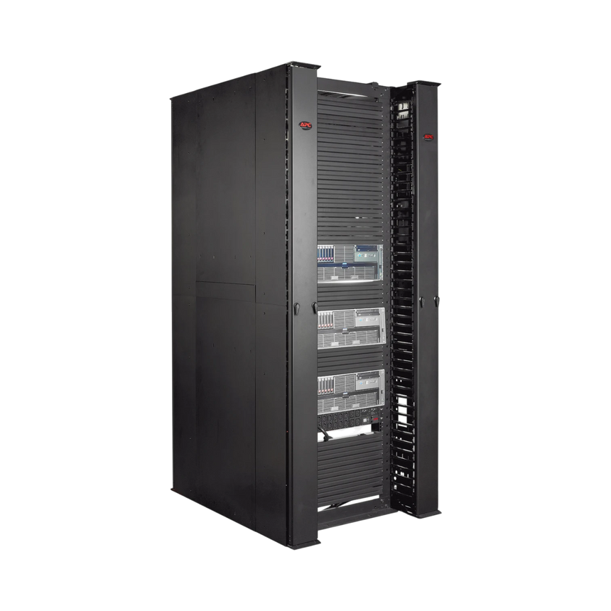 APC Performance, Vertical Cable Manager for 2 & 4 Post Racks, 84"H x 10"W, Single-Sided with Door — Being Shipped