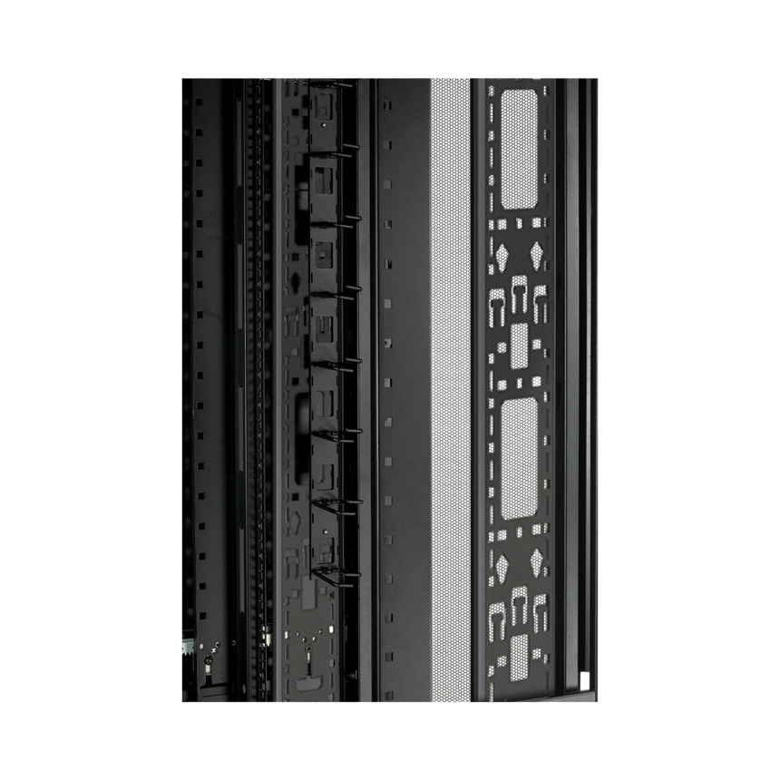APC NetShelter Cable Management, Vertical Cable Manager, for NetShelter SX 48U, Black, 117 x 2197 x 16 mm — Being Shipped