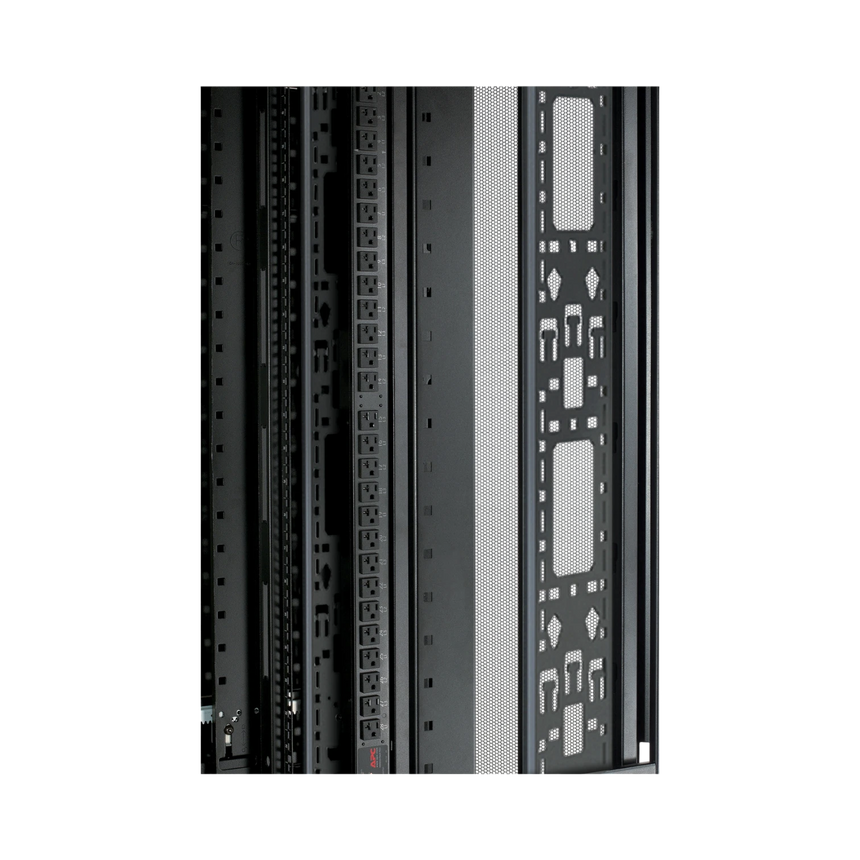 APC NetShelter Cable Management, Vertical Cable Manager, for NetShelter SX 48U, Black, 117 x 2197 x 16 mm — Being Shipped