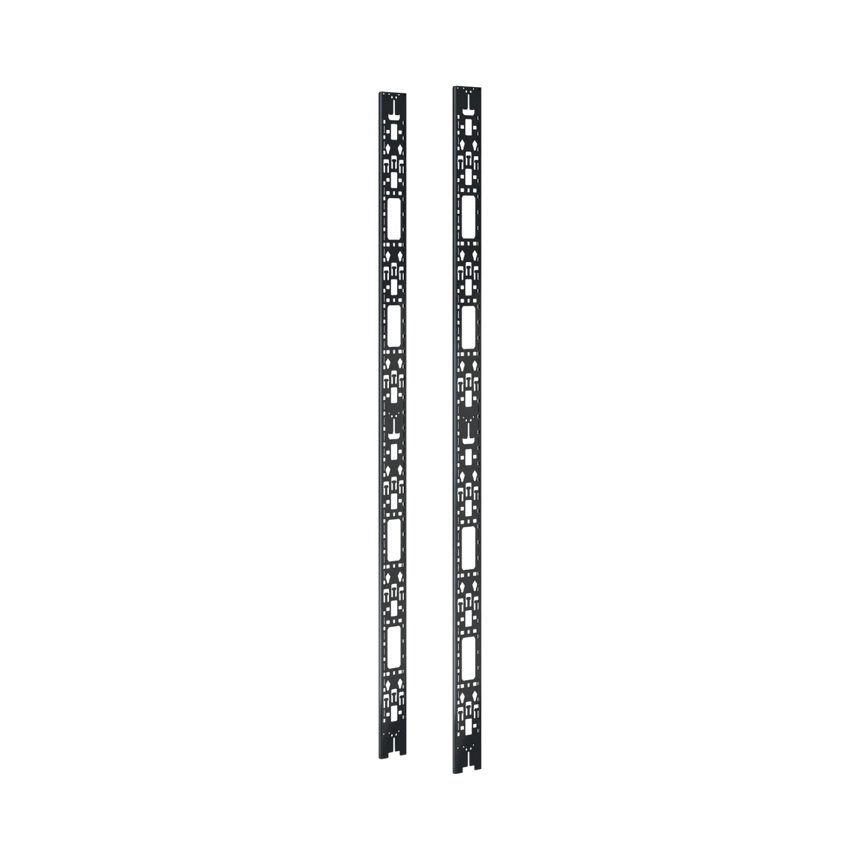 APC NetShelter Cable Management, Vertical Cable Manager, for NetShelter SX 48U, Black, 117 x 2197 x 16 mm — Being Shipped