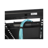 APC NetShelter Cable Management, Vertical Cable Manager, Cable Fall (Radius Drop), for NetShelter Racks, and Cable Ladders, Set of 2 — Being Shipped