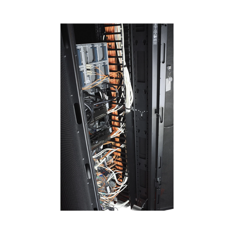 APC NetShelter Cable Management, Vertical Cable Manager, Hinged Covers, for NetShelter SX 750mm W 48U, Set of 2, 109 x 2184 x 13 mm — Being Shipped