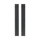 APC NetShelter Cable Management, Vertical Cable Manager, Hinged Covers, for NetShelter SX 750mm W 48U, Set of 2, 109 x 2184 x 13 mm — Being Shipped