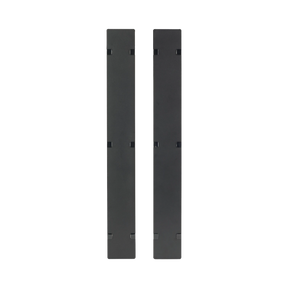 APC NetShelter Cable Management, Vertical Cable Manager, Hinged Covers, for NetShelter SX 750mm W 48U, Set of 2, 109 x 2184 x 13 mm — Being Shipped