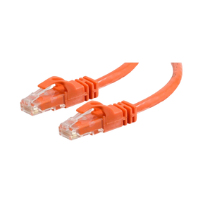 C2G 7ft (2.1m) Cat6 Snagless Unshielded (UTP) Network Crossover Patch Cable, Orange — Being Shipped