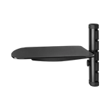 Peerless-AV Single AV Wall Shelf with Adjustable Glass for Up to 30lb — Being Shipped