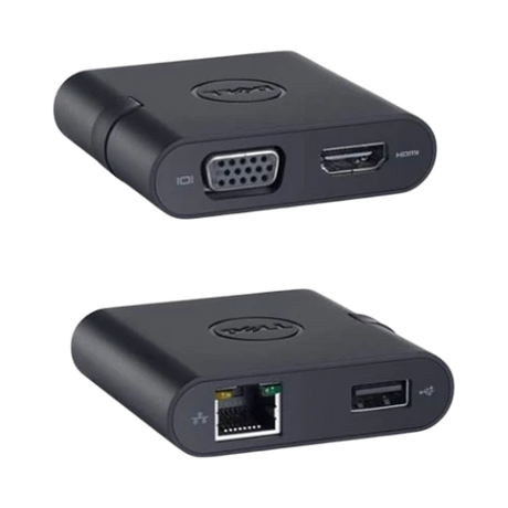 Dell Universal Adapter DA100 USB to HDMI/VGA/Ethernet — Being Shipped