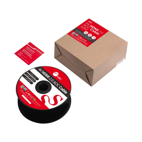 SIIG 4K HDMI AOC Cable, 60m(196ft), 4K@60Hz- 18Gbps, Active Optical Cable — Being Shipped