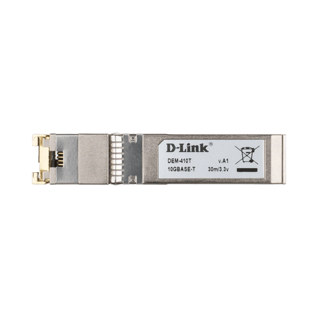 D-Link 10Gbps 10GBASE-T Copper SFP+ Transceiver Module — Being Shipped