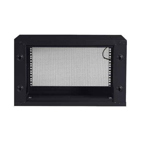 APC NetShelter 6U Wallmount Rack Enclosure Cabinet, Single Hinged, Switch Depth, Unassembled — Being Shipped