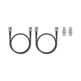 Sennheiser Front Antenna Cables with BNC Coupler Bulkhead for XSW In-Ear Monitoring Systems — Being Shipped