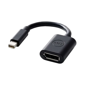 Dell Mini DisplayPort to DisplayPort M F Adapter (8", Black) — Being Shipped