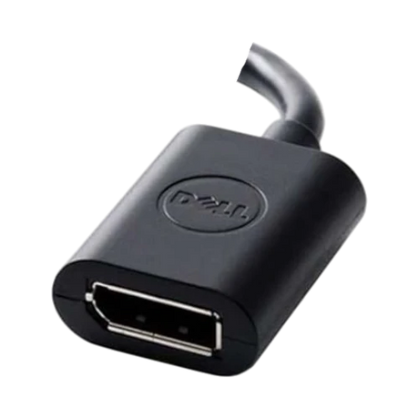 Dell Mini DisplayPort to DisplayPort M F Adapter (8", Black) — Being Shipped