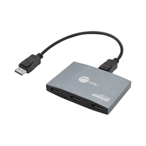 SIIG 1x3 DisplayPort 1.4 to DisplayPort MST Splitter — Being Shipped