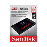 SanDisk Ultra 250GB 2.5" 3D NAND SATA III Internal SSD — Being Shipped