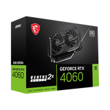 MSI GeForce RTX 4060 VENTUS 2X BLACK 8G OC Graphics Card — Being Shipped