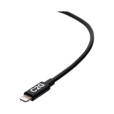 C2G 3ft USB-C to Lightning Charging Cable (Black) — Being Shipped