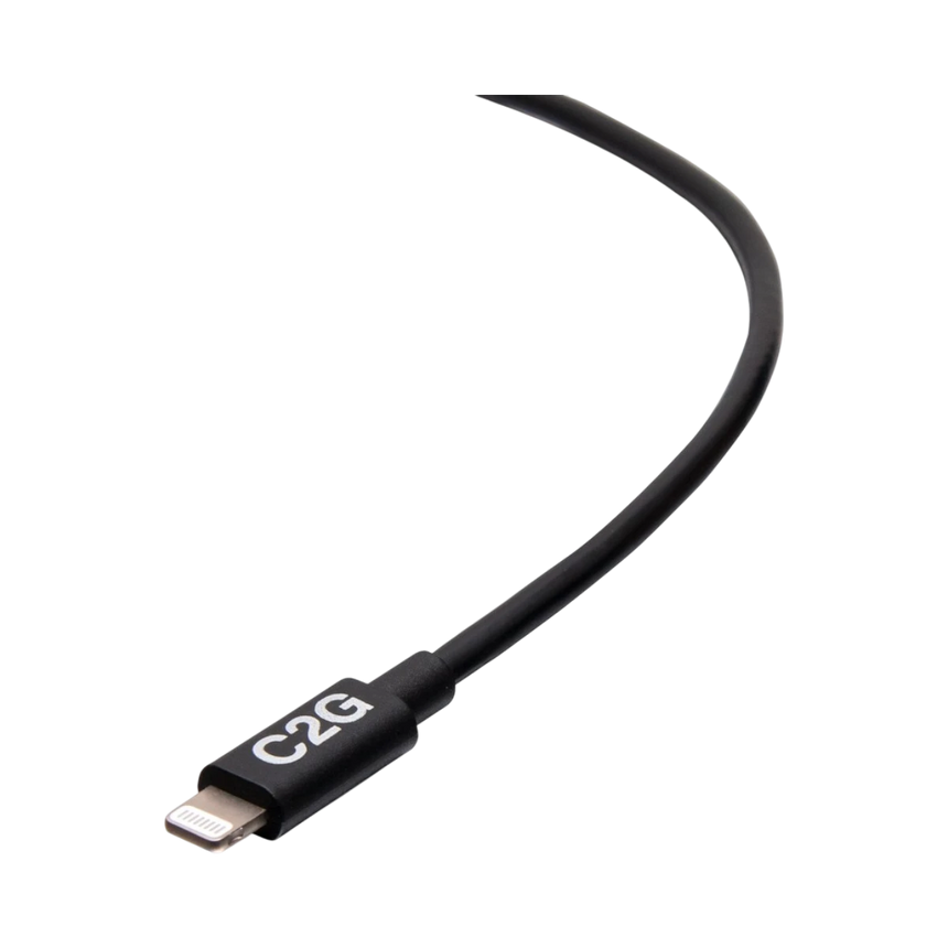 C2G 3ft USB-C to Lightning Charging Cable (Black) — Being Shipped