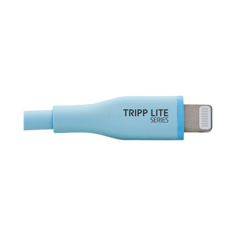 Tripp Lite 3ft USB-C to Lightning Antibacterial Charging Cable (Blue) — Being Shipped