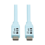 Tripp Lite 6ft Safe-IT 240W Antibacterial USB-C Cable (Light Blue) — Being Shipped