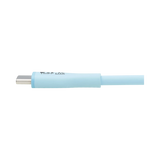 Tripp Lite Safe-IT USB-C Antibacterial 6 ft Cable Light Blue — Being Shipped