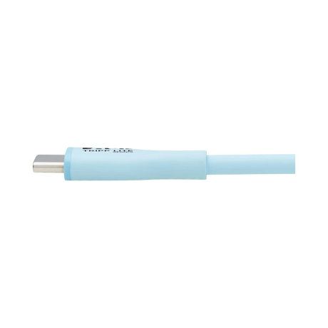 Tripp Lite Safe-IT USB-C Antibacterial 6 ft Cable Light Blue — Being Shipped