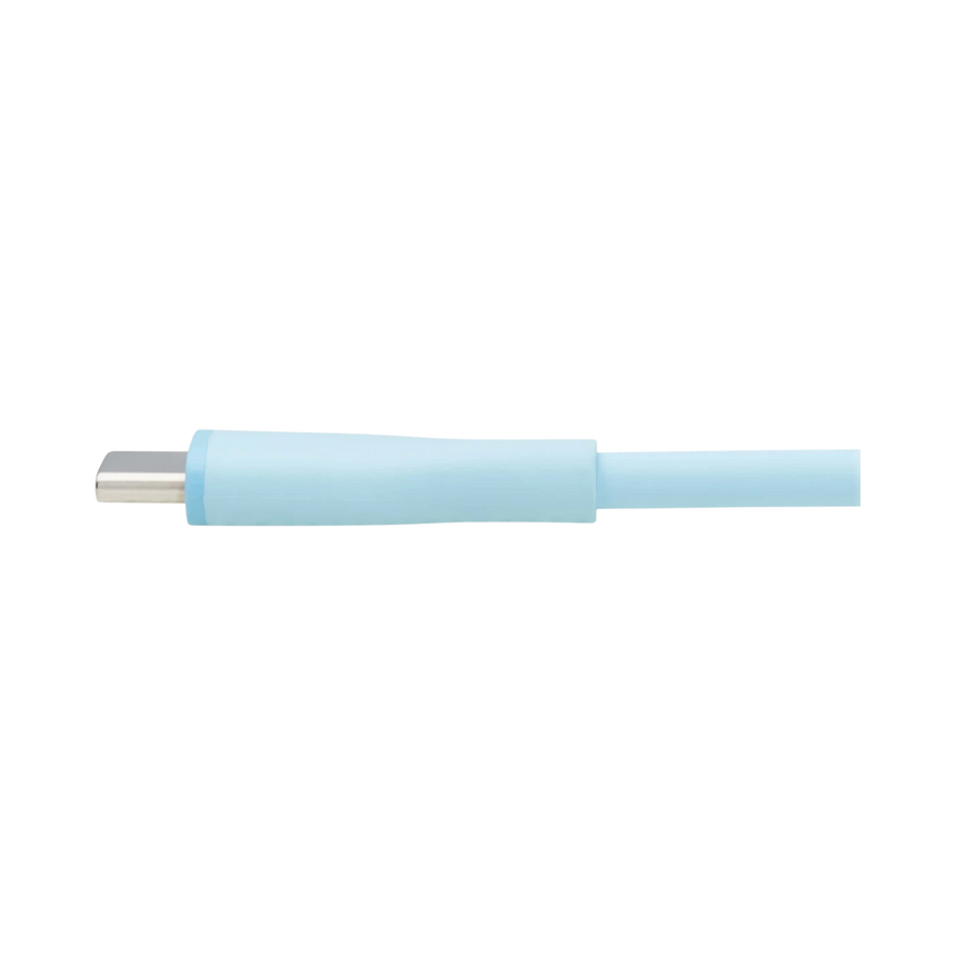 Tripp Lite Safe-IT 3ft USB-A to USB-C Antibacterial Cable (Light Blue) — Being Shipped