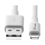 Tripp Lite 6ft MFi Certified USB-A to Lightning Charging Cable (White) — Being Shipped