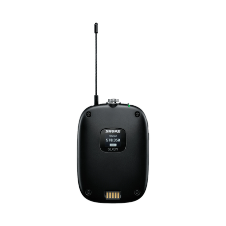Shure SLXD1 Digital Wireless Bodypack Transmitter (J52: 558 to 602 + 614 to 616 MHz) — Being Shipped