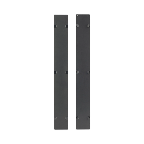 APC NetShelter Cable Management, Vertical Cable Manager, Hinged Covers, for NetShelter SX 750mm W 42U, Set of 2, 109 x 1778 x 13 mm — Being Shipped