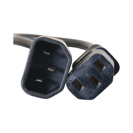 C2G 1ft 250V 16 AWG Computer Power Extension Cord — Being Shipped