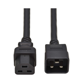 Tripp Lite 10ft 20A C20 to C21 Heavy-Duty Power Cord (Black) — Being Shipped
