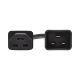 Tripp Lite 10ft 20A C20 to C21 Heavy-Duty Power Cord (Black) — Being Shipped
