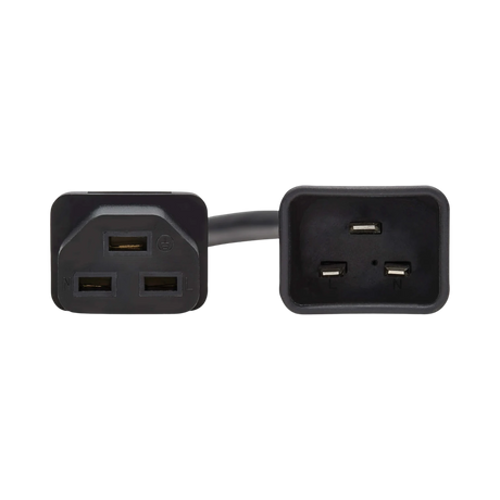 Tripp Lite 10ft 20A C20 to C21 Heavy-Duty Power Cord (Black) — Being Shipped