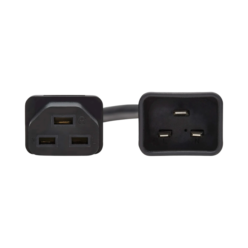 Tripp Lite 10ft 20A C20 to C21 Heavy-Duty Power Cord (Black) — Being Shipped
