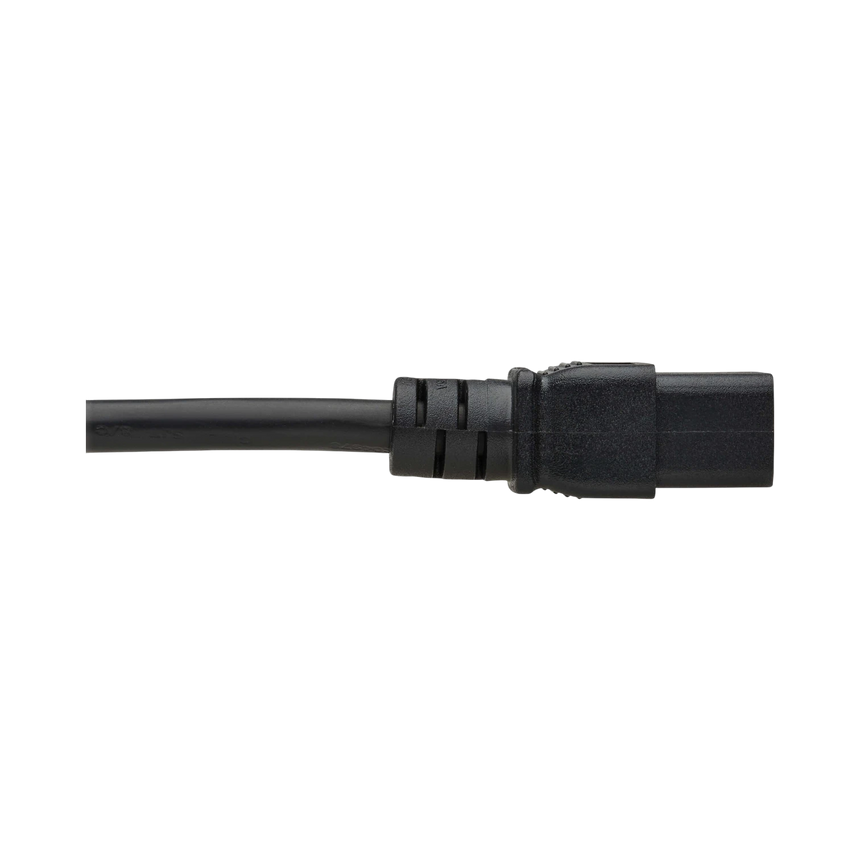 Tripp Lite Power Extension Cord, C19 to C20, Heavy-Duty, 15A, 250V, 14 AWG, 15 ft. (4.6 m), Black — Being Shipped