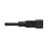 Tripp Lite Power Extension Cord, C19 to C20, Heavy-Duty, 15A, 250V, 14 AWG, 15 ft. (4.6 m), Black — Being Shipped