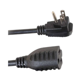 C2G 3ft (0.9m) 18 AWG Flat Plug Power Strip Plus (NEMA 5-15P to NEMA 5-15R) (TAA Compliant) — Being Shipped