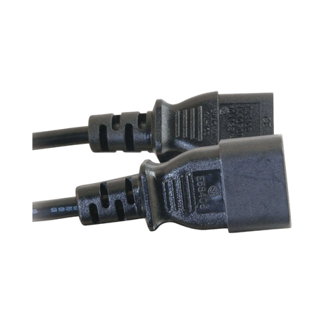 C2G 6ft (1.8m) 14 AWG 250 Volt Power Extension Cord (IEC320C14 to IEC320C13) (TAA Compliant) — Being Shipped