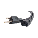 C2G 5ft (1.5m) 16 AWG Universal Power Cord (NEMA 5-15P to IEC320C13) (TAA Compliant) — Being Shipped